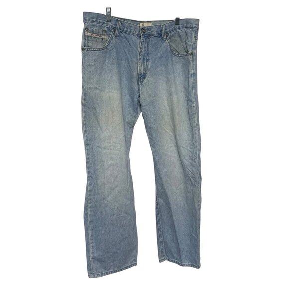 Vintage Paco Jeans Mens 34x30 Y2K Denim Baggy Straight Skater Vtg  Embroidered - Picture 1 of 11